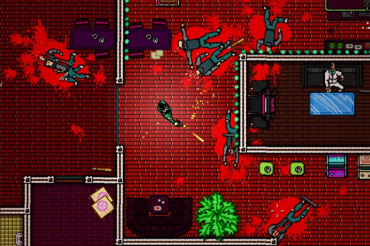 Screenshot from Hotline Miami 2